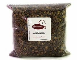 LAVANTA COFFEE GREEN DECAF SUMATRA TWO POUND PACKAGE - $38.95