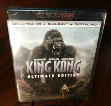 King Kong Ultimate Edition (4K+Blu-ray+No Digital) Discs Unused-Free Shipping - £13.43 GBP