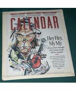 NEIL YOUNG CALENDAR NEWSPAPER SUPPLEMENT VINTAGE 1995 - $47.98 CAD
