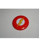 Justice Leaque Pinback Button Flash Symbol Vintage 2006 DC Comics 1 1/8&quot;  - $95.84 MXN