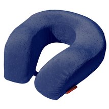 Bookishbunny Large Soft U Shaped Memory Foam Travel Pillow with Washable Removab - £10.01 GBP
