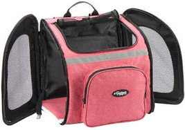 Petique Coral Backpacker Pet Carrier with Breathable Mesh Windows - £54.21 GBP