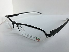 New TAG Heuer TH 0823 823 011 52mm Black Semi-Rimless Men's Eyeglasses Frame - $274.99