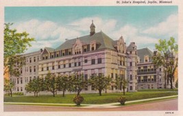 St. John&#39;s Hospital Joplin Missouri MO Postcard C37 - £2.38 GBP