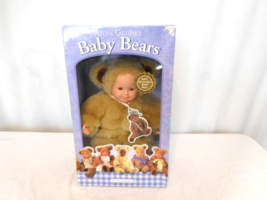 Anne Geddes Doll Plush  Baby Bears By Toy Fur 1997 15” New - £15.61 GBP