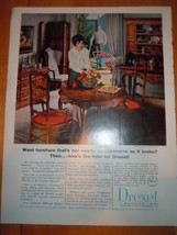 Vintage Drexl Furniture Print Magazine Advertisement 1966 - £4.78 GBP