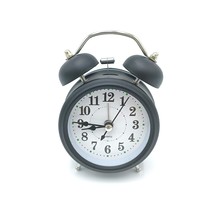 ZEALOCE Clocks Classic Delicacy Kids Alarm Clocks for Bedrooms, Black/White - £12.89 GBP
