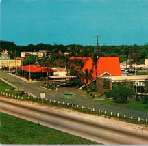 Vintage 1960s Howard Johnsons Motor Lodge North Miami FL Long Panorama Postcard - £11.98 GBP