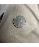 One 50 cents coin New Zealand 1967 Queen Elizabeth II - £196.82 GBP