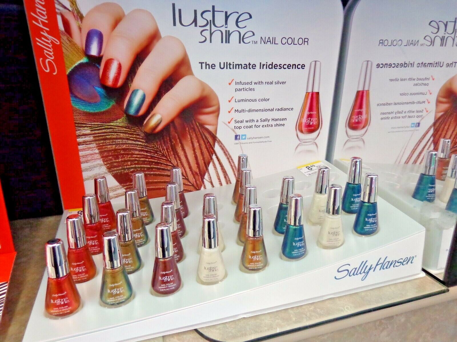 BUY 2 GET 2 FREE (Add 4 To Cart) Sally Hansen Lustre Shine Nail Polish (CHOOSE)