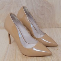 Steve Madden Womens Pumps Size 5 M Tan Nude Heels Casual Dress - £30.41 GBP