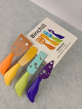 Binchill tableware,Colorful and Unique Design and Stainless Steel Blades image 4