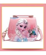 2022 Crossbody Bags for Girls 2 Princess Elsa Anna Mermaid Snow White Pr... - £26.57 GBP