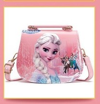2022 Crossbody Bags for Girls 2 Princess Elsa Anna Mermaid Snow White Print Shou - £27.10 GBP