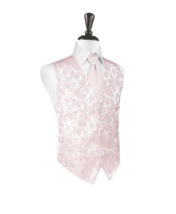 Cardi collection mens formal vest brocade paisley, Size Medium - £34.49 GBP