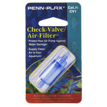Penn Plax Check Valve Air Filter: Protect Your Aquarium Air Pump with Co... - $4.95