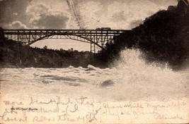 Undivided Back Real Photo POSTCARD-THE Whirlpool R API Ds, Niagara Falls, NY-AUC. - £0.99 GBP