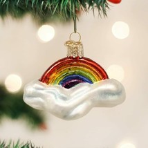 Old World Christmas Rainbow Glass Christmas Ornament 22021 - £10.32 GBP