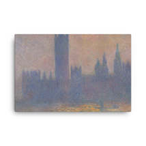 Claude Monet Houses of Parliament, Fog Effect, 1900-01 Canvas Print - £77.87 GBP+