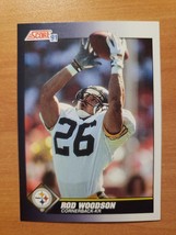 1991 Score #547 Rod Woodson - Pittsburgh Steelers - NFL - Fresh Pull - £1.40 GBP