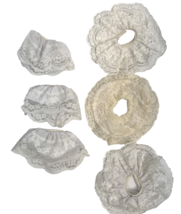 Vintage Doll Slips Lot 6 White Lace Ginny Muffie Ginger Wendy Virga - $23.00