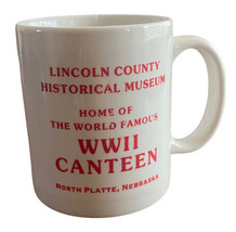 Vintage Lincoln County Museum WWII Canteen Mug Cup 1980s - £14.12 GBP