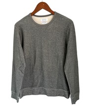 Barneys New York Gray Crewneck Sweatshirt Cotton Blend Made In Peru Size... - $34.64