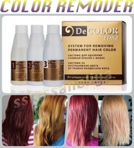 De COLOR time A system for removing color from permanently dyed hair Amonia free - $11.28