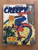 Creepy Worlds Comic Number 103. Spiderman and Doctor Octopus. - $45.89