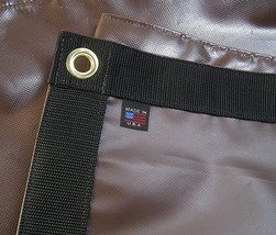 Tarp, Heavy Duty, Brown, Waterproof, 18 Oz. Vinyl w/ Reinforced Edges - $725.01 MXN+
