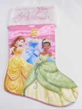 Disney&#39;s Princess Pink Nylon Christmas Stocking - Brand New!!! - £11.89 GBP