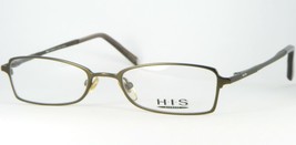 His By Uniopt HT209 004 Olive Green Eyeglasses Glasses Frame H.I.S 50-18-135mm - £19.66 GBP