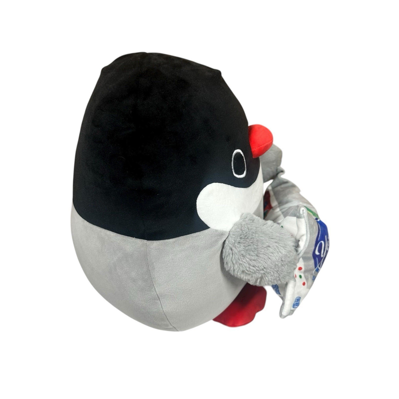 Winter Snackles 14” Plush York Peppermint Stuffed Plush Penguin Zuru DENNIS Soft Item image 5