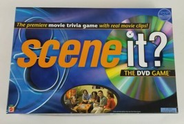 Scene It 1st Edition DVD Board Game 2003 Screenlife Movie Trivia  - $12.19