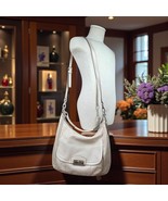 Vintage Coach Kristin Champagne Color Leather Hobo Shoulder Bag Crossbod... - $906.81 MXN