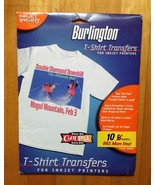 Burlington T-Shirt Transfers Inkjet Printers Works on Cotton and Blend F... - £11.86 GBP