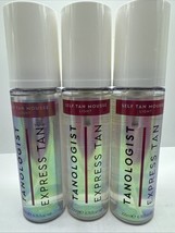 (3) Tanologist Express Tan Self Tan Mousse Light 6.76oz Sunless Clear No... - $32.99