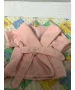 Pink Robe For Vintage Cabbage Patch Kid Dolls CPK Clothing Accessories - $55.00
