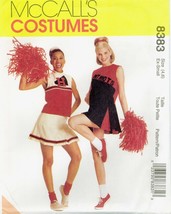 Mc Calls 8383 Misses Teens School Cheerleader Costume Pattern Uncut Ff New - £7.83 GBP