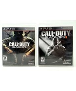 Call of Duty Black Ops 1 & 2 Bundle Lot PlayStation 3 PS3 Complete CIB - $323.13 MXN