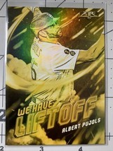 33U~ 2021 Topps Fire GOLD MINTED We have Lift Off Albert Pujols Dodgers #WHL16 - $1.00