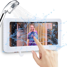 Waterproof Shower Phone Holder Wall Mounted Bathroom Phone Holder Phones - £11.00 GBP