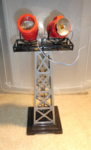 Vintage O Scale Marx Double Floodlight Tower 13&quot; Tall - £17.36 GBP