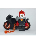 Female Ghost Rider Alejandra Jones With Motorcycle Collectible Minifigur... - €6,90 EUR