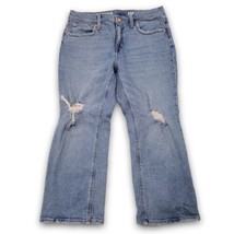 J.Crew Jeans Size 29P 29 Petite J. Crew Demi Boot Crop Jeans Stretch Blue Denim - £26.40 GBP