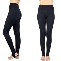 Medi Rejuva 15-20 mmHg Leggings Stirrup Tights X-Large Black - $63.05