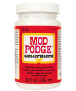 Mod PodgE Gloss finish waterbase decoupage sealer glue finish 8 oz Plaid... - €20,94 EUR