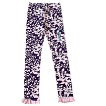 Naartjie Kids Girls Vintage 9 Pink Lilac Floral Print Leggings NWT - $17.28