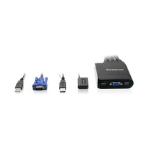 IOGEAR GCS24U 4-PORT USB CABLE KVM SWITCH - £97.06 GBP