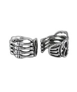 Sterling Silver Skeleton Hand Ear Cuff Earring, One Piece - $17.64 CAD